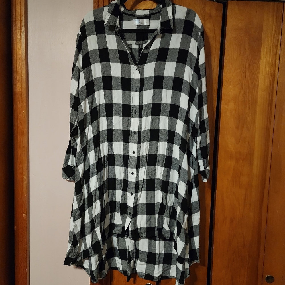 Time and Tru Plaid Dress